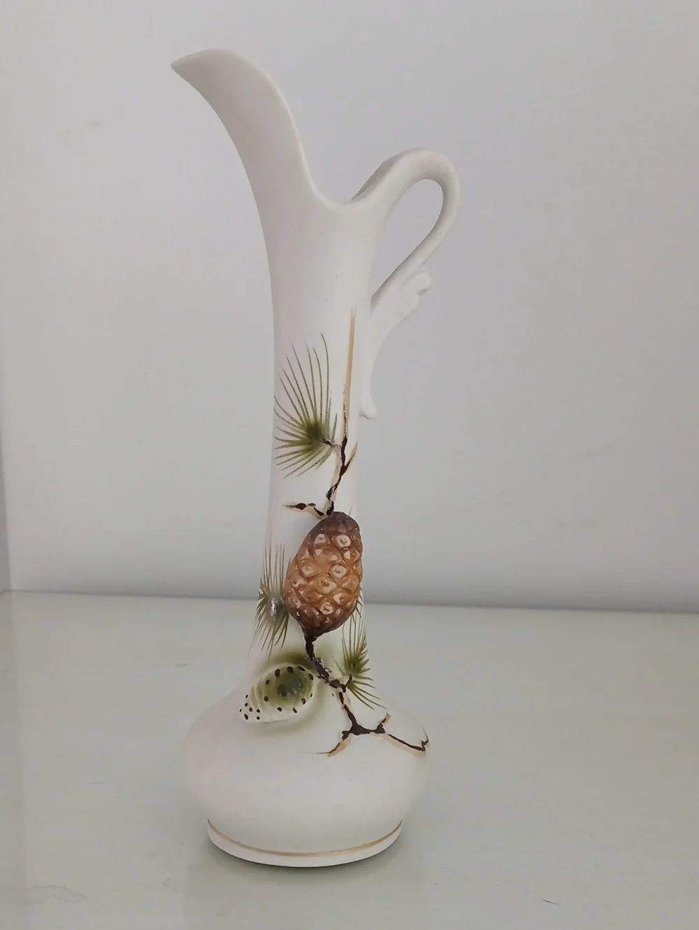 Vintage Lefton Pinecone Bud Vase 7